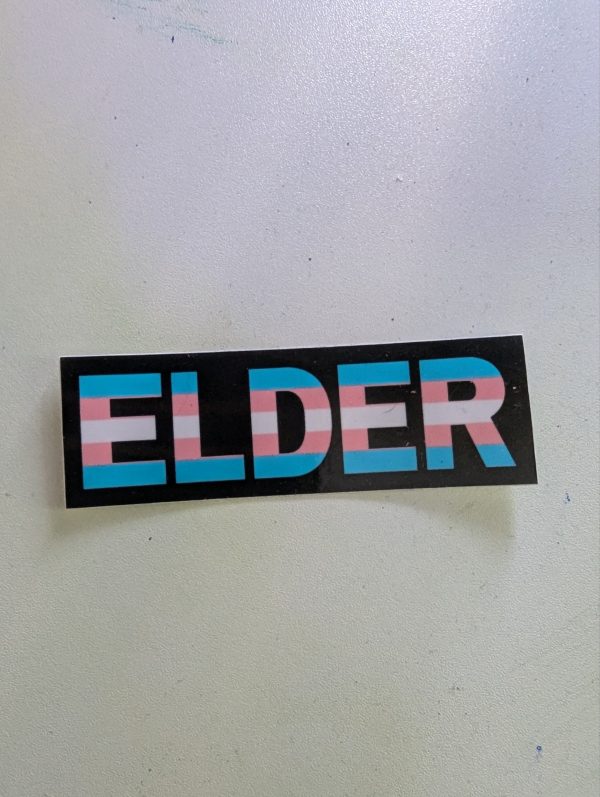 Trans Elder sticker