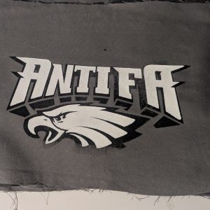 Eagles / Antifa 2 color large patches
